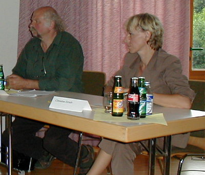 Josef Jacobi (alternativer Bauer), Christine Etrich (WDR-Journalistin)